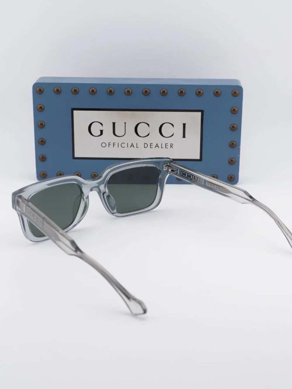 Gucci GG1732SK 004 Square Sunglasses - Grey / Grey